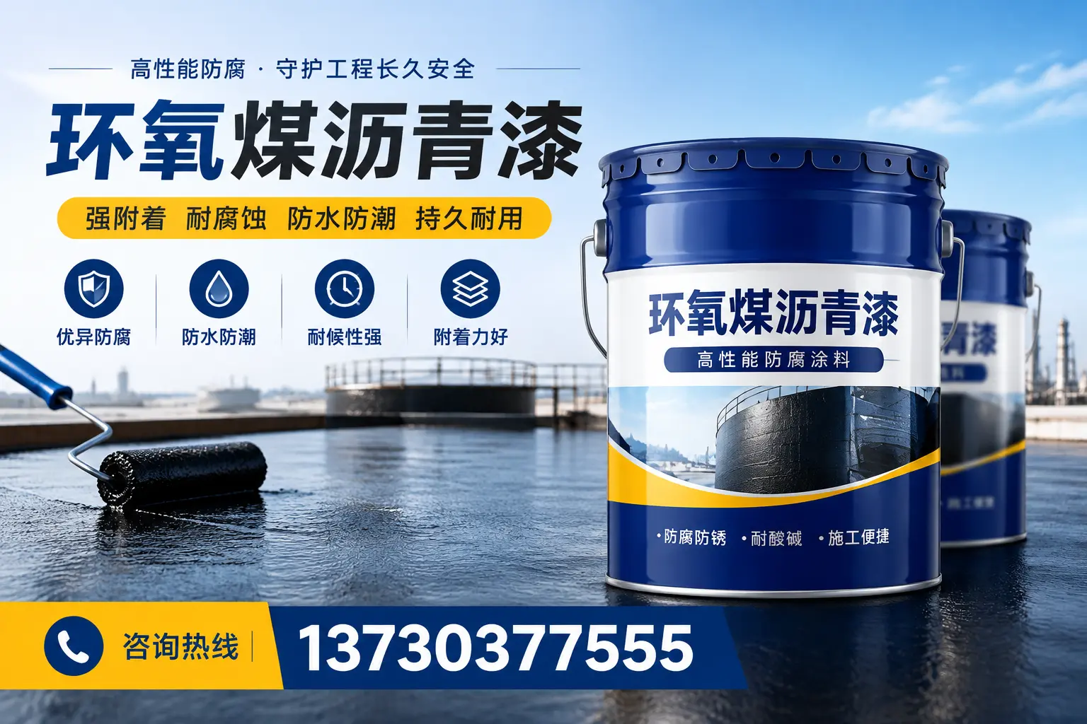 如何判断环氧煤沥青漆的质量?金昌消费者指南