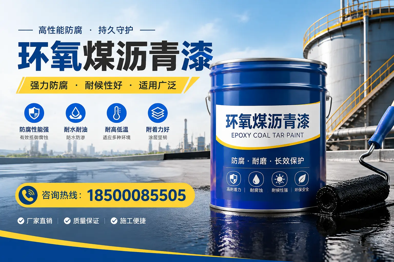 环氧煤沥青漆的储存与运输注意事项,金昌企业须知